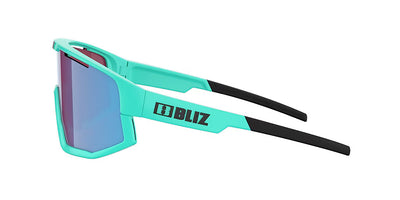BLIZ Fusion Sunglasses Nano Optics Nordic Light Matt Turquoise Rose With Violet Blue Mirror ZB70050433