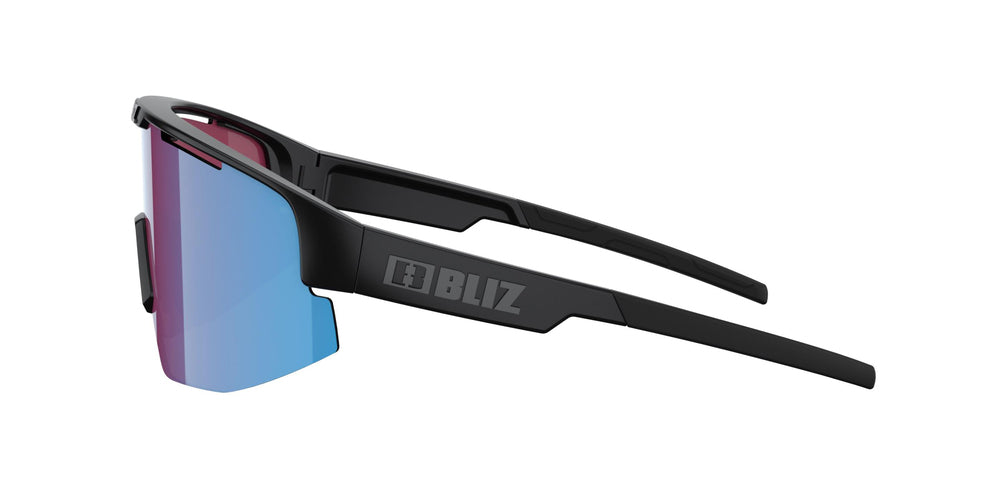 BLIZ Matrix Sunglasses Matt Black Frame Nano Optics Nordic Light Begonia With Blue Multi Lens ZB70040333 