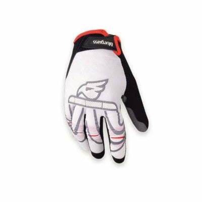 BlueGrass Cougar Long Finger Cycling Gloves White Large