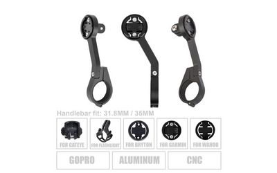 Briviga Garmin Adaptörü LW-HOLDER01 Alüminyum Bisiklet Bilgisayarı Adaptörü 260026