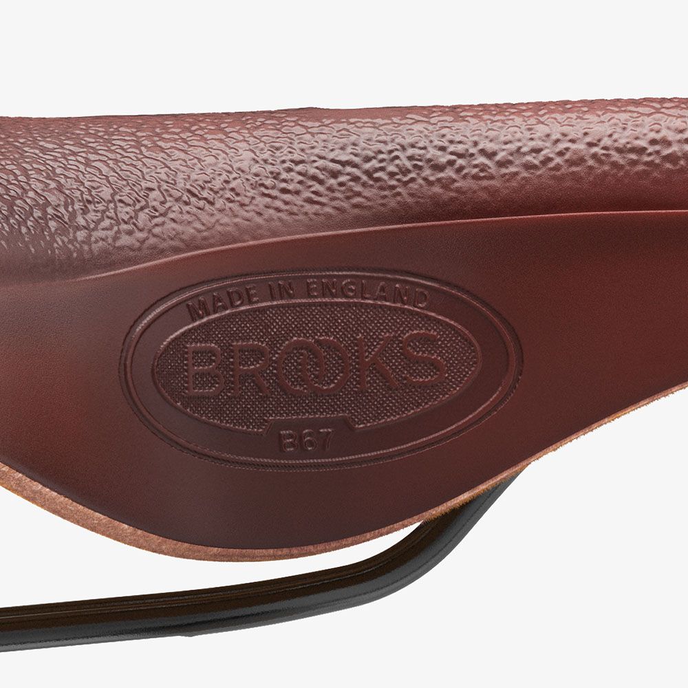 Brooks B67 Classic Deri Bisiklet Selesi 205mm Kahverengi