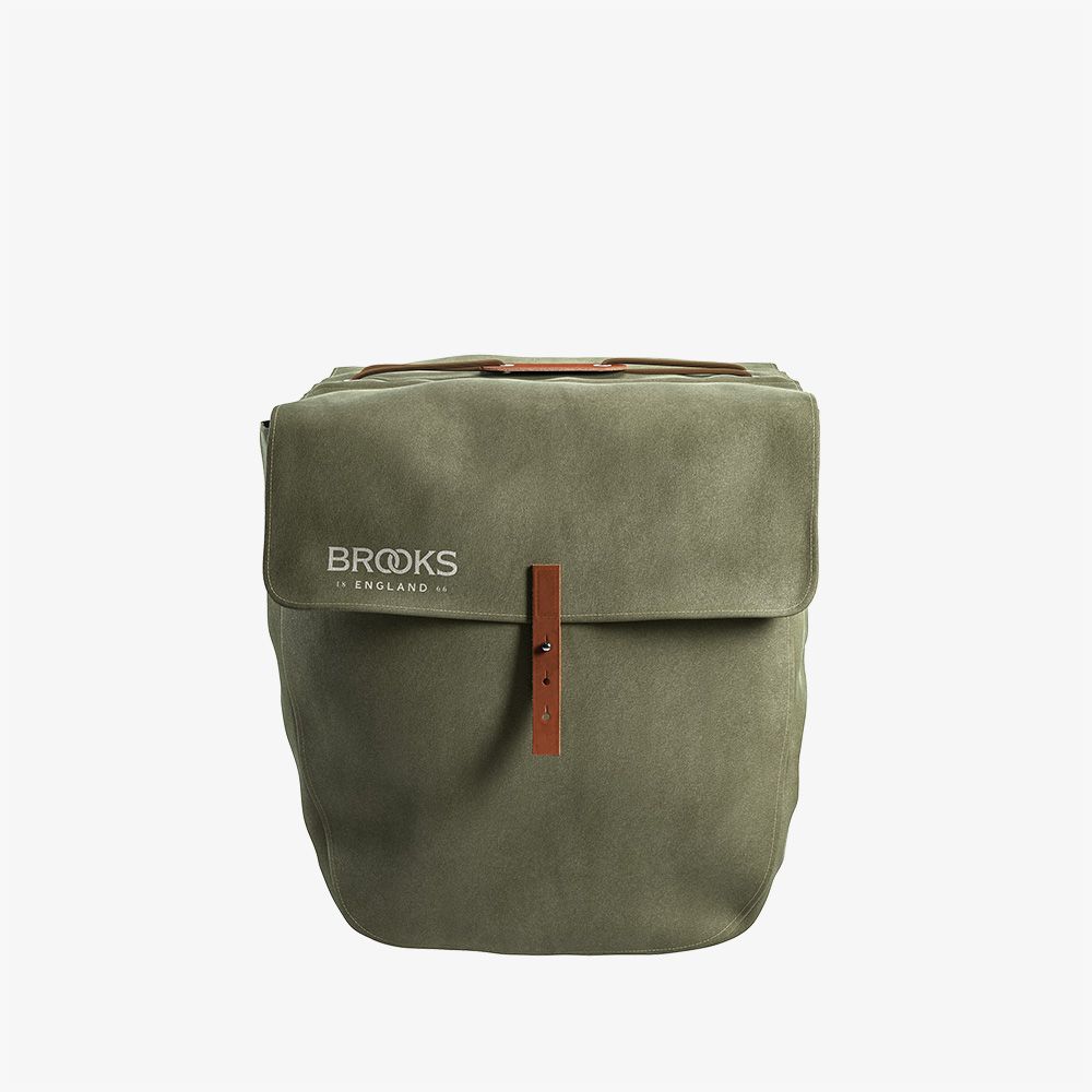 Brooks Brick Lane Roll-Up Panniers Arka Bagaj Heybe Çanta 15L Yeşil