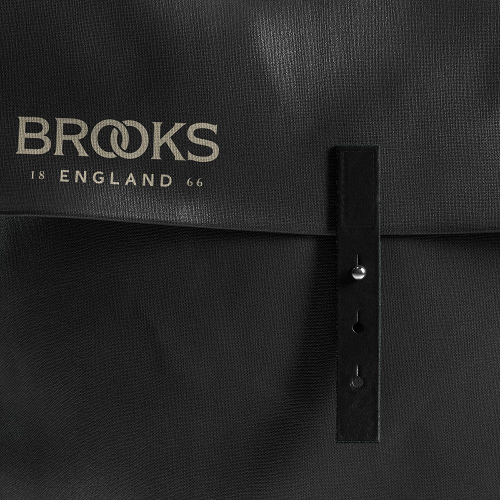 Brooks Brick Lane Bisiklet Arka Bagaj Heybe Çanta 15LT Siyah