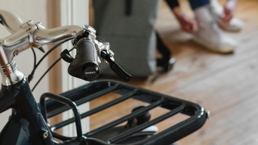 Brooks Cambium Ergonomic Rubber Bisiklet Elciği Siyah