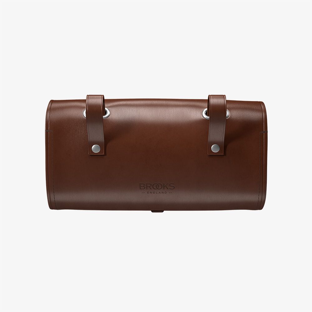 Brooks Challenge Deri Sele Altı Çanta 0.5LT Kahverengi