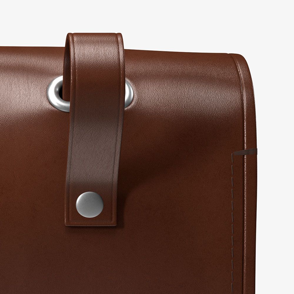 Brooks Challenge Deri Sele Altı Çanta 0.5LT Kahverengi