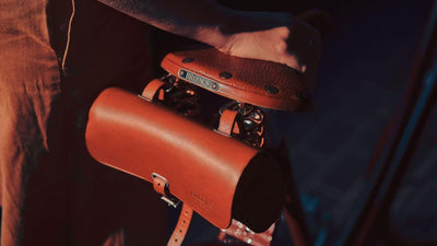 Brooks Challenge Deri Sele Altı Çanta 0.5LT Kahverengi