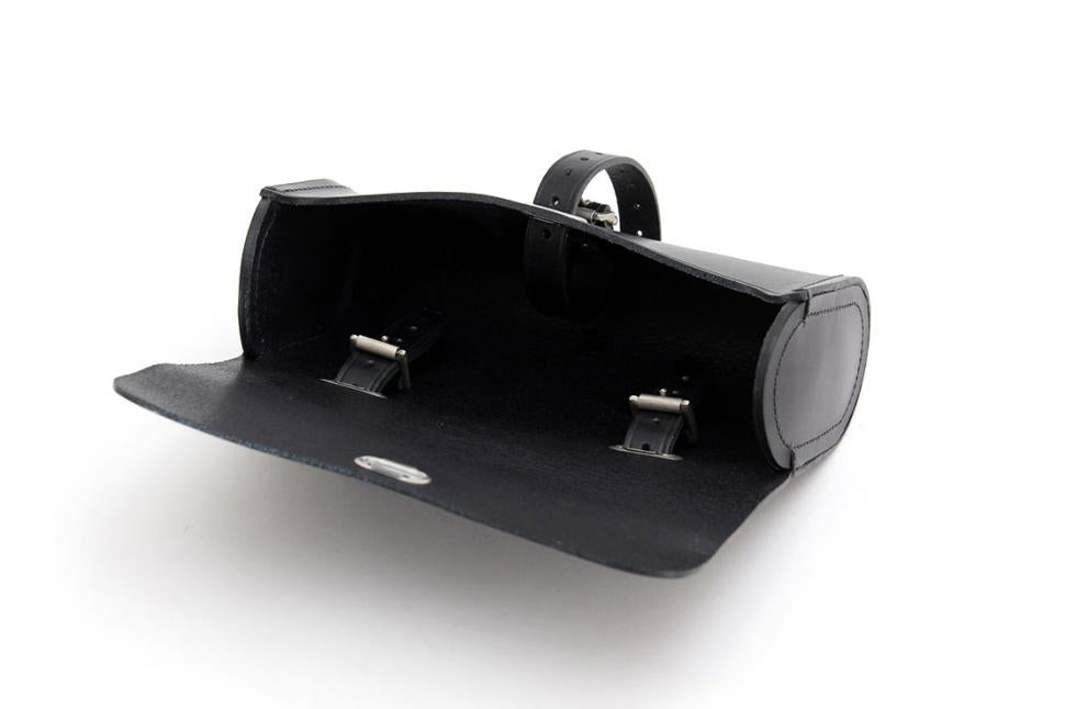 Brooks Challenge Deri Sele Altı Çanta 0.5LT Siyah