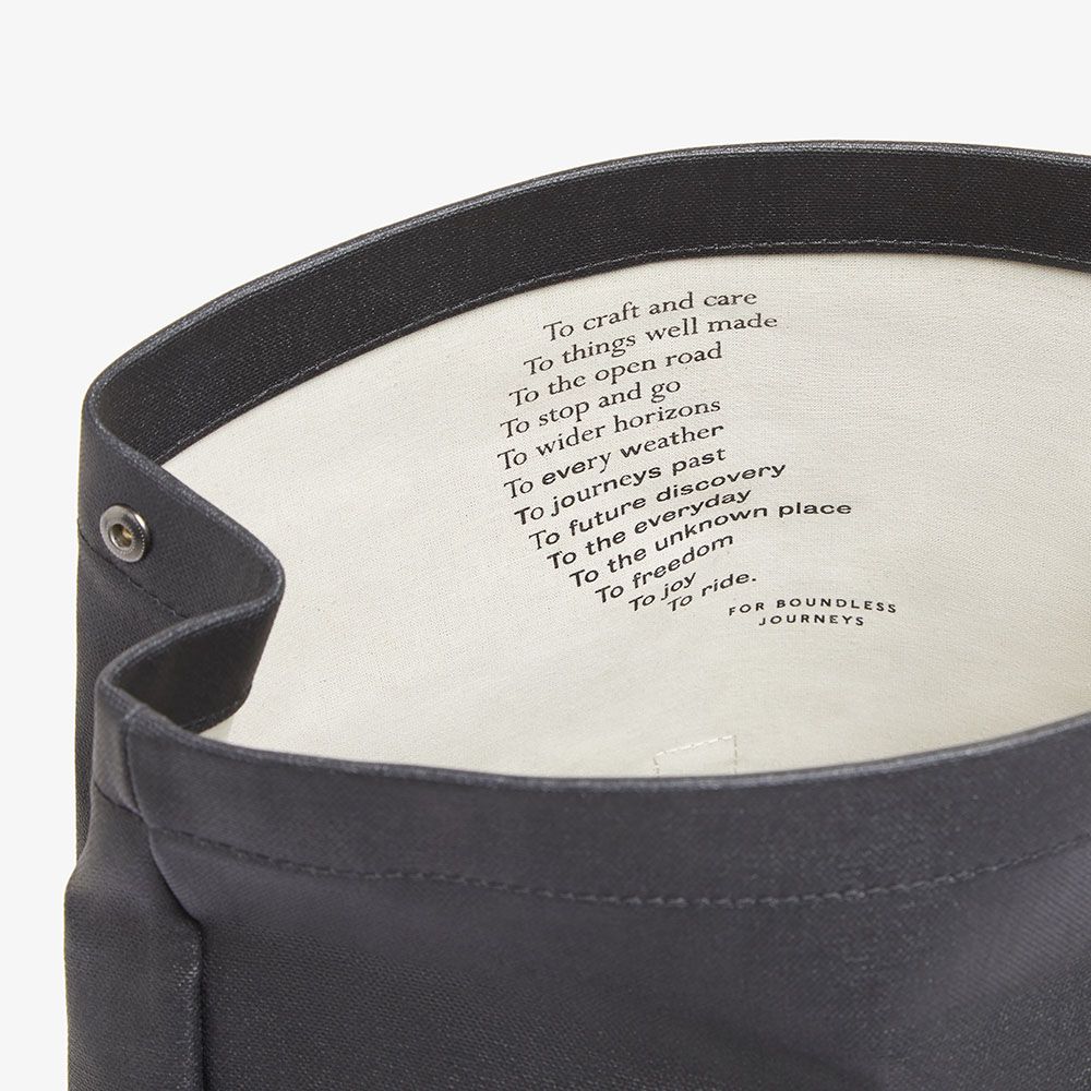 Brooks Pickwick Cotton Canvas Sırt Çantası 26LT Siyah