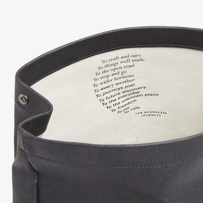 Brooks Pickwick Cotton Canvas Sırt Çantası 26LT Siyah