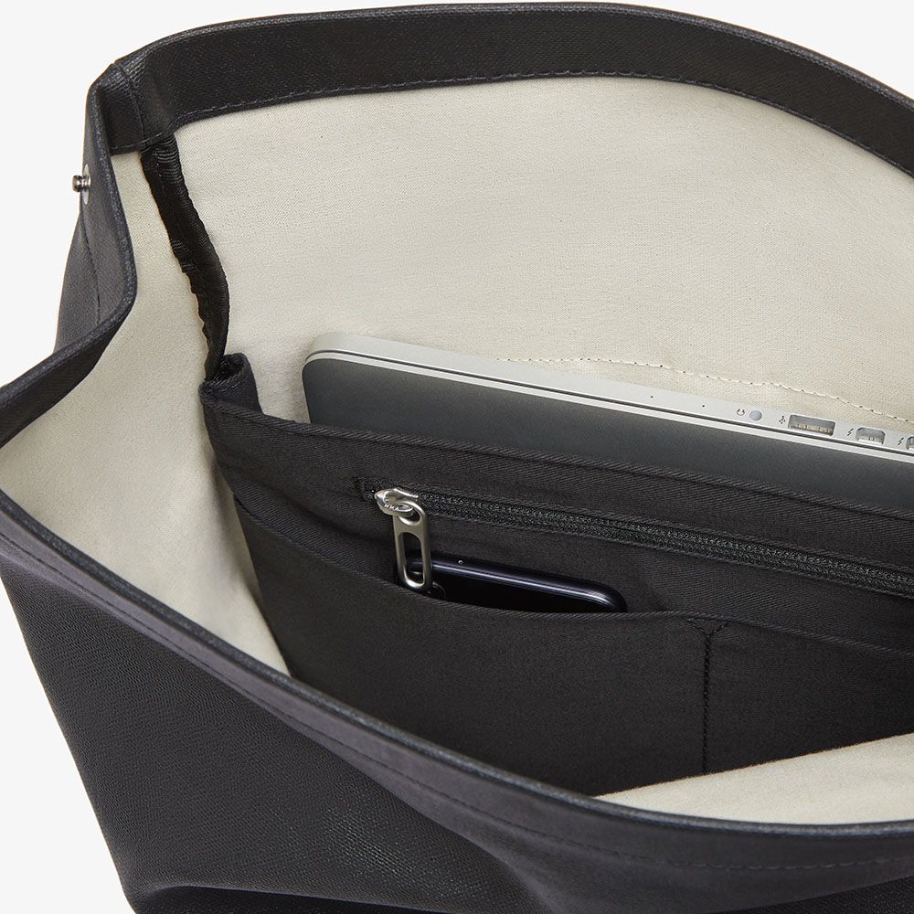 Brooks Pickwick Cotton Canvas Sırt Çantası 26LT Siyah