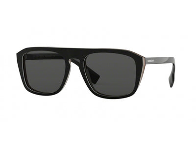 Burberry 0BE4286 Güneş Gözlüğü 379887 Check Multilayer Black Grey 55 Ekartman
