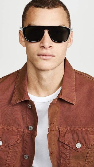 Burberry 0BE4286 Güneş Gözlüğü 379887 Check Multilayer Black Grey 55 Ekartman