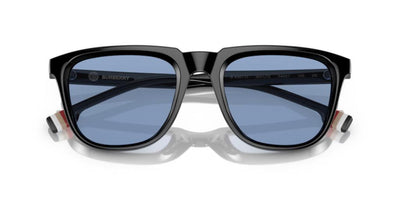 Burberry George 0BE4381U Sunglasses 300172 Black Light Blue 54 Ekartman 