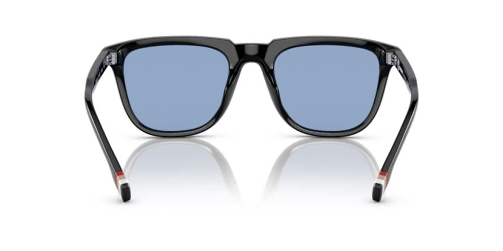 Burberry George 0BE4381U Sunglasses 300172 Black Light Blue 54 Ekartman 