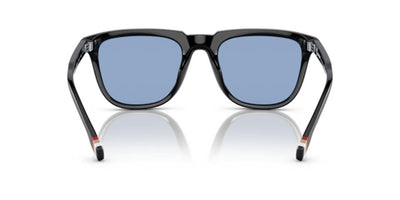 Burberry George 0BE4381U Sunglasses 300172 Black Light Blue 54 Ekartman 