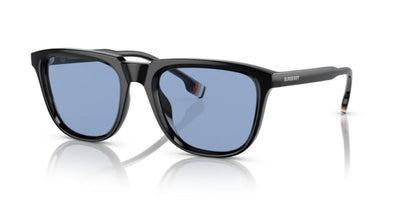 Burberry George 0BE4381U Sunglasses 300172 Black Light Blue 54 Ekartman 