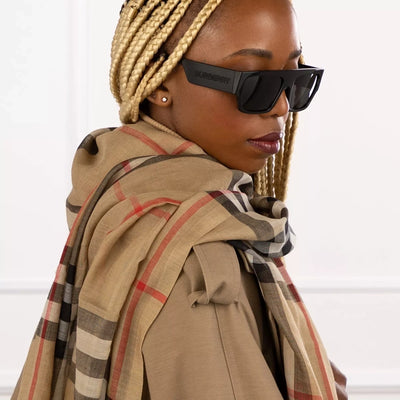 Burberry Micah 0BE4397U Güneş Gözlüğü 30018758 Black Dark Grey