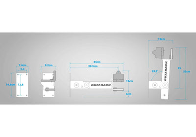 Buzz Rack Bisiklet Duvar Askısı Wall Work Stand