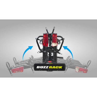 Buzz Rack Scorpion Pro 3 Çeki Demiri Topuz Bağlantılı Bisiklet Taşıma Aparatı 3'lü