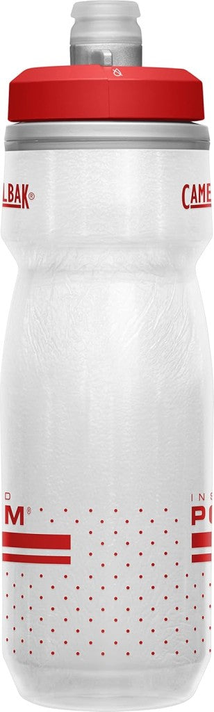 Camelbak Podium Chill Flask 620ml 21oz Fiery Red White H24149 