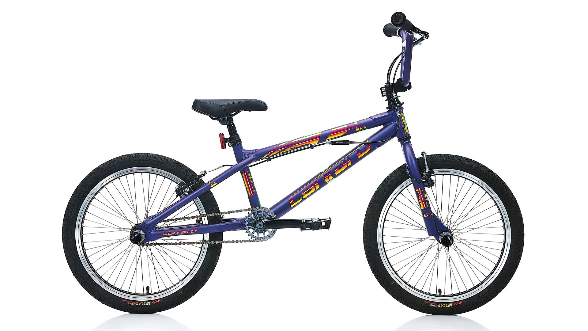 Велосипед Carraro Rave Bmx 2024, модель Matt Purple Laser 