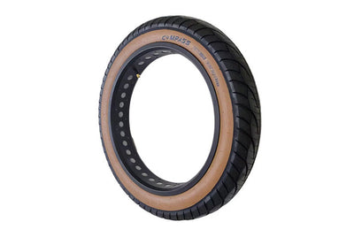 COMPASS 20*4,00 гладкая велосипедная покрышка янтарного цвета