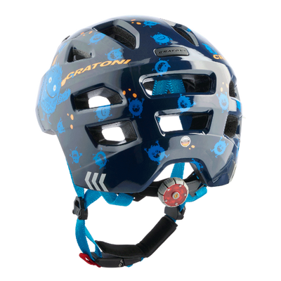 Cratoni MAXSTER Çocuk Kaskı Monster Blue Glossy S-M 51-56cm 111806H2