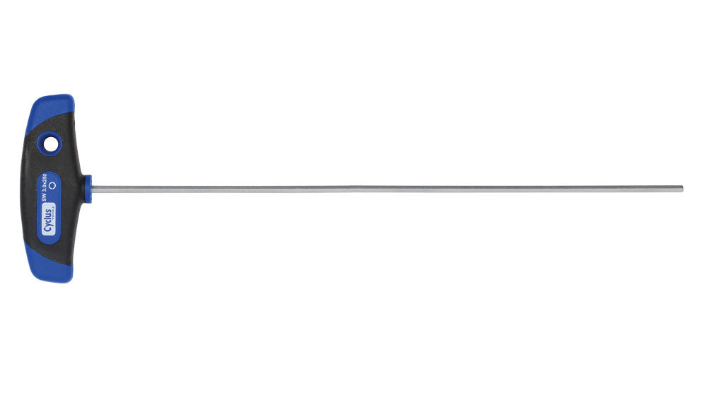 Cyclus Tools 3mm T Allen Key Flat Head 250mm 720593