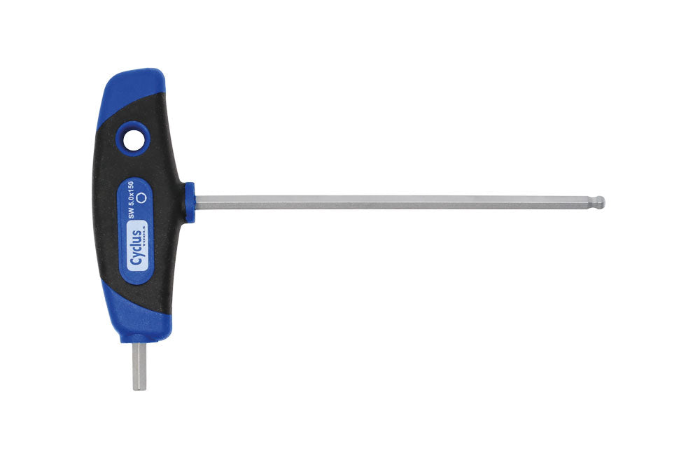 Cyclus Tools 5mm T Allen Key Round Head 150mm 720614