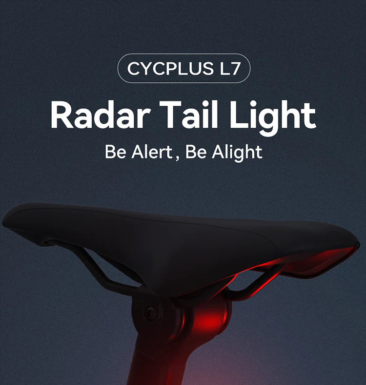 Cycplus L7 Bisiklet Radarı Işıklı RDR-100