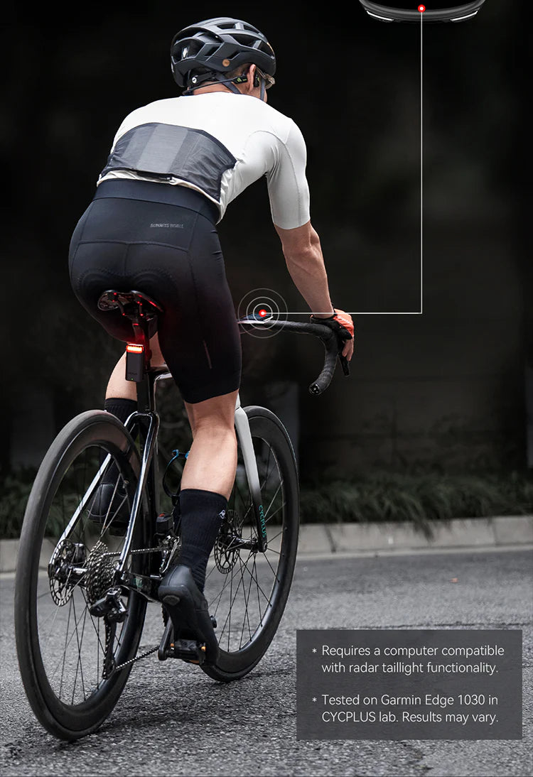 Cycplus L7 Bisiklet Radarı Işıklı RDR-100