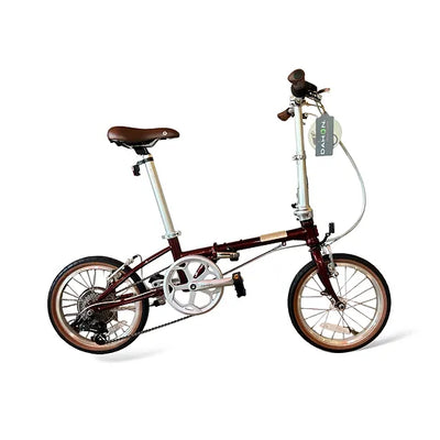 Dahon Boardwalk D7 16 Jant Katlanır Bisiklet Bordo
