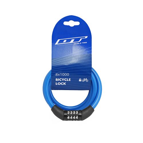 DT 8X1000 Şifreli Bisiklet Kilidi Farklı Renklerde KLT-228 KLT-229 KLT-230 KLT-231