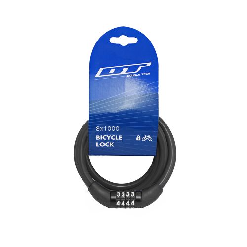 DT 8X1000 Şifreli Bisiklet Kilidi Farklı Renklerde KLT-228 KLT-229 KLT-230 KLT-231