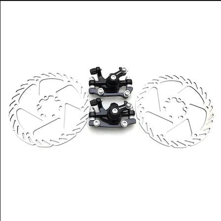 Комплект передних и задних дисковых тормозов DT 160 мм, включая суппорт и ротор