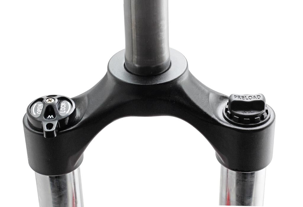 Exsho Jungle 27.5 Shock Absorber Fork Lock Red 32/140mm 28.6mm MSA-431