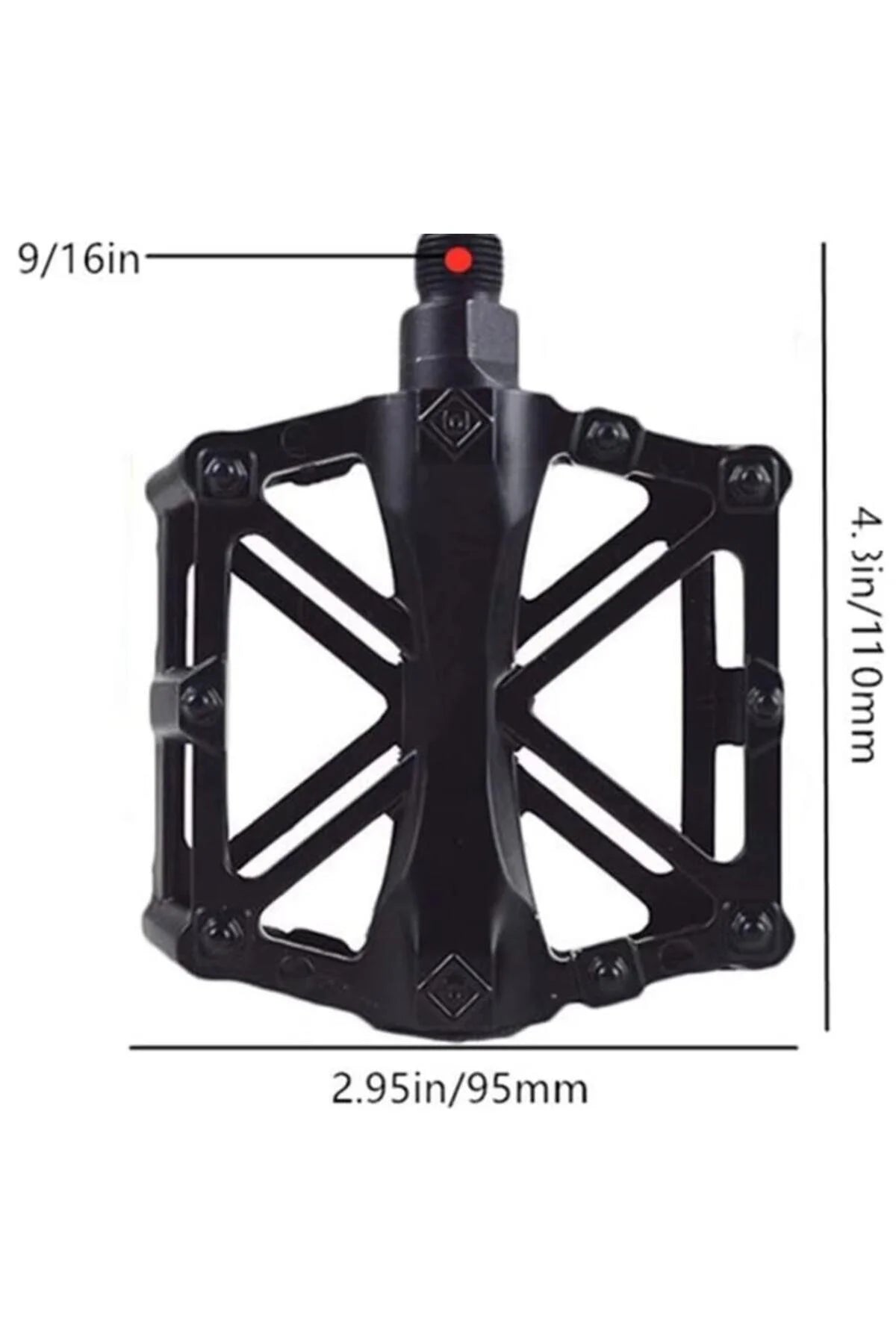Forte Gt Alüminyum Bisiklet Pedalı Farklı Renklerde XBYC-1815