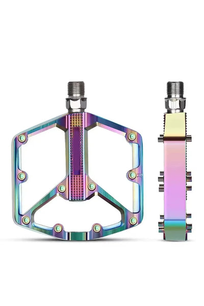 Forte Gt Alüminyum Platform Bisiklet Pedalı Rainbow XBYC-1818