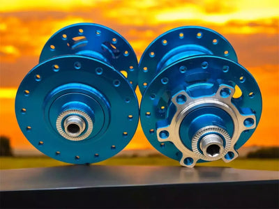 Комплект ступиц Forte GT Hub Sound Front Rear Hub Set Blue XYBC-680 Ratchet 6 Screw Disc