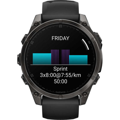 Garmin Fenix 8 Premium Multisport GPS Kol Saati Sapphire Amoled 47mm  010-02904-21