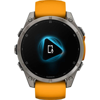 Garmin Fenix 8 Premium Multisport GPS Kol Saati Sapphire Amoled 47mm Turuncu 010-02904-11