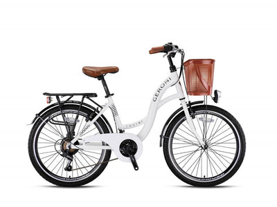 Geroni Tourer 28 Wheels V-Brake 21 Gears Модель 2023 Алюминиевый городской велосипед 