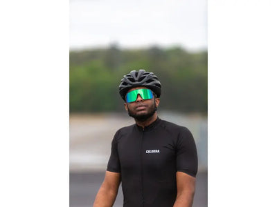 Велосипедный шлем Giro Syntax черный желтый 55-59см