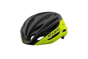 Велосипедный шлем Giro Syntax, черный, желтый, большой, 59-63 см