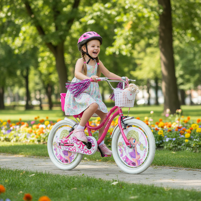 Salcano Muki parkta neşeli sürüş