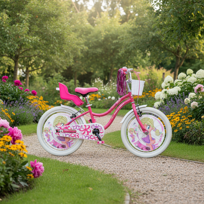 Salcano Muki bahçede park edilmiş