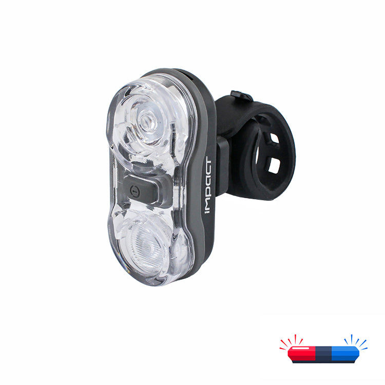 Impact Cop2 Battery Powered Bicycle Lighting Front Police Strobe FLS-1 ...