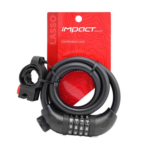 Impact Lasso 12x1000 Şifreli Bisiklet Kilidi Farklı Renklerde KLT-235 KLT-236 KLT-337 KLT-238 KLT-239 KLT -240