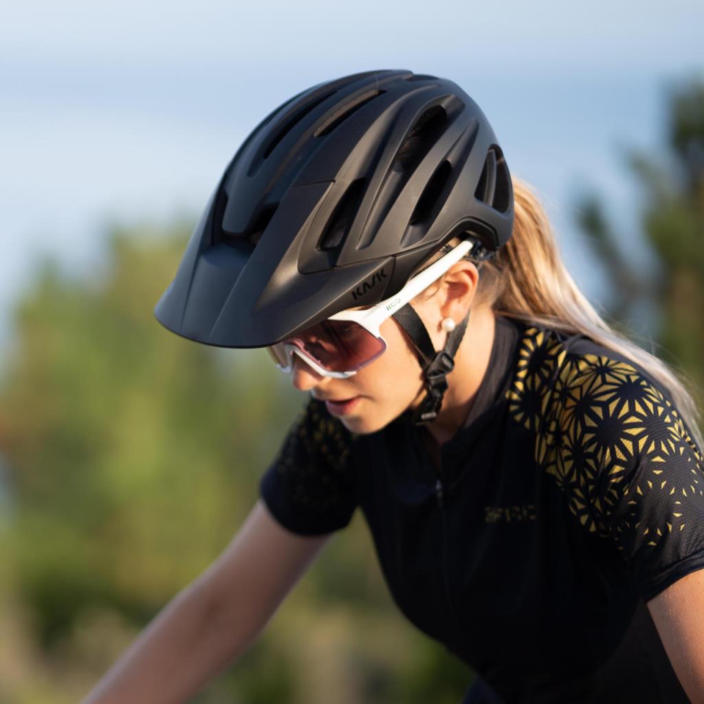 Kask Caipi Mtb Bisiklet Kaskı Mat Siyah Large